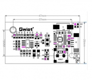 Двухчастотный считыватель WG26, RFID модуль 7941D 13.56MHz 125KHz