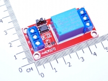 Модуль реле 1-канальный для Arduino с оптронной изоляцией, 24 вольт (hight and low level trigger, реле SONGLE/аналог.)