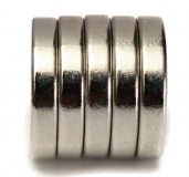 Неодимовый магнит (диск) NdFeB D20 x h4 мм N35