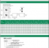 Предохранитель самовосстанавливающийся PPTC SMD 0805 750мА 0.75А 6В 0805L075