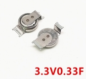 Конденсатор DSK-3R3H224-HL 0.33Ф 3.3В (ионистор 330000 мкФ) 6,8мм*2,1мм ELNA серия DSK, 0.33F3.3V 3.3V0.33F