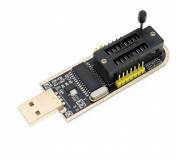 Программатор для EEPROM 93CXX / 25CXX / 24CXX, модуль USB I21 CH341 CH341A 24 25 + зажим SOIC8 SOP8