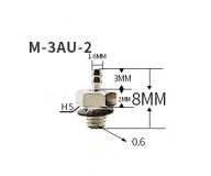 Миниатюрный фитинг M-3AU-2