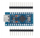 Arduino pro micro 5В / 16МГц Leonardo microcontroller, программируемый контроллер на базе ATMEGA32U4, Type-C, NEW