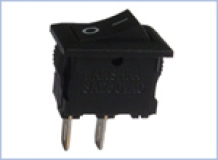 Микровыключатель KCD1-11 SPST 2PIN ON / OFF G125 3А 250VAC 6A 125VAC 10x15мм черный