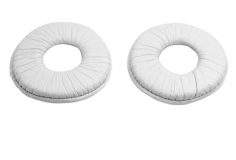 Амбушюры для наушников 70мм Sony MDR-ZX100, MDR-ZX110, MDR-ZX300, MDR-V150 V250 V300 (пара) белый