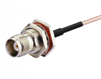 Пигтейл AC-M01RA-T01BO-316-15 RG316 15 см - кабельная сборка