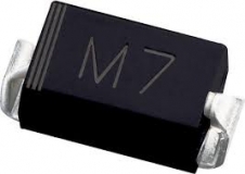 Диод 1N4001 SMA M1 MIC/TOS, диод выпрямительный 1А 50В