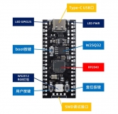Плата Raspberry Pi Pico RP2040 TYPE-C 16MB