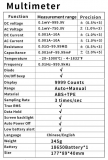 Графический цифровой осциллограф-мультиметр BSIDE ZT702S, цветной экран 2,8