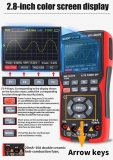 Графический цифровой осциллограф-мультиметр BSIDE ZT702S, цветной экран 2,8