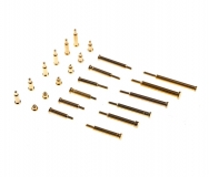 Пружинный контакт Pogo Pin Connector GC20-03010 (1*3) 1A (длина 3мм, диаметр контакта 0.9мм)