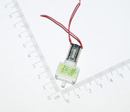 Воздушный насос, DC3V 0.23A, mini pump DQB020-A, 0.2-0.8 литров в минуту