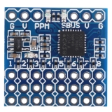 8-канальный модуль преобразования сигналов PWM PPM SBUS для радиоуправляемого дрoнa, конвертер 15A 3,3-20V
