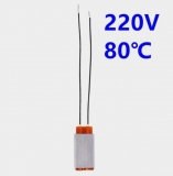 Керамический нагреватель PTC 220В, 80°С, размер 35*20*5 мм нагревательная плита