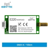 Беспроводной приемопередатчик EBYTE E220-400R30D LLCC68 LoRa с расширенным спектром RS485 433 МГц 470 МГц 30 дБм, 10 км радиочастотный модуль дальнего действия
