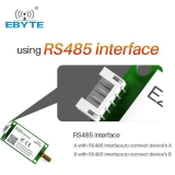 Беспроводной приемопередатчик EBYTE E220-400R30D LLCC68 LoRa с расширенным спектром RS485 433 МГц 470 МГц 30 дБм, 10 км радиочастотный модуль дальнего действия