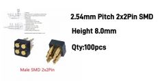 Пружинный контакт Pogo Pin Connector GC20D2-08030-TR 8 мм
