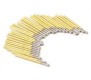 Пружинный контакт-зонд P160-G2, (24.5мм, диаметр хвостовика 1.36мм, давление пружины 180г)