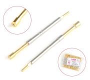 Пружинный контакт-зонд проходной PH-2A, (длина 27мм, контакт 1.5мм, диаметр 1.5мм, давление пружины 150г)