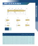 Пружинный контакт-зонд проходной PH-2A, (длина 27мм, контакт 1.5мм, диаметр 1.5мм, давление пружины 150г)