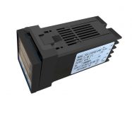 Двойной цифровой регулятор температуры REX-C100 с термопарой типа K, 0° ~ +400° 100 ~ 250V релейный выход 3A 250В, FK02-M*DN