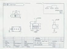 Микровыключатель SK12D07VG4  8.8x4.5x4.8 мм, SK12-D07VG4