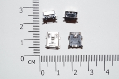 Разъем mini-USB на плату (мама)