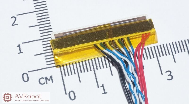 Шлейф LVDS laptop LCD screen line FI-XB30SL-HF single six LVDS cable ...