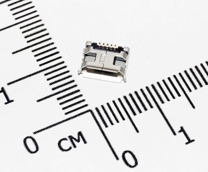 Разъем micro-usb на плату (мама) (для телефонов, планшетов...) 2329 ...