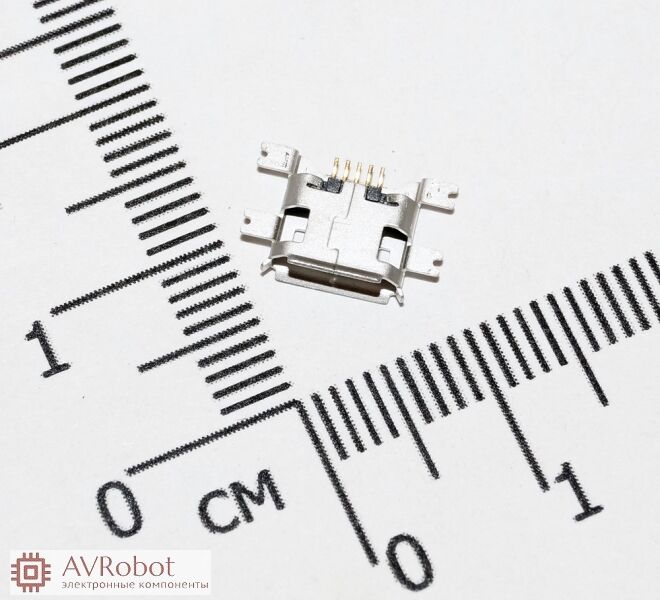 Разъем micro-USB на плату (мама, для телефонов) купить цена 2398 ...