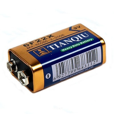 Батарейка 6F22 9V carbon zinc battery (Крона) 9В 480 мАч цена купить ...