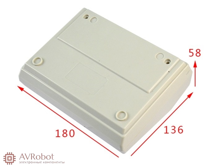 Корпус для РЭА пластиковый, серый, 178*136*57 мм купить цена 525 ...