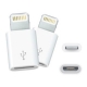 Переходник микроUSB - 8pin Apple iPhone 5, iPad mini, iPad 4, iPod touch 5