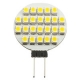 Светодиодная сборка 24 smd 1210 светодиодов, белый цвет, 12В, 0,9Вт, G4, 140 Люмен
