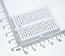 Плата для макетирования электрических схем без пайки (BreadBoard, SYB-170, белая, 35*47мм)