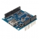 ARDUINO USB Host Shield , поддержка Google Android ADK,  поддержка UNO, MEGA
