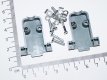 Корпус для гнезда DB9 на кабель, DP- 9C, корпус к разъему 9 pin