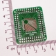Переходник / адаптер для микросхем QFP FQFP TQFP(32,44,64,80,100) LQFP SMD в DIP switch 0.5 / 0.8мм  (двусторонняя плата)