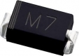 Диод 1N4007 SMA M7 MIC/TOS, диод выпрямительный 1А 1000В Toshiba, DO-214AC