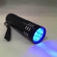 Ультрафиолетовый фонарик 9LED 3AAA lite
