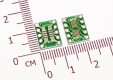 Переходник двусторонний SOT23 MSOP10 SMD DIP10 switch DIP, 0.5мм 0.95мм