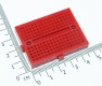 Плата для макетирования электрических схем без пайки (BreadBoard, SYB-170, красная, 35*47мм)
