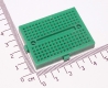 Плата для макетирования электрических схем без пайки (BreadBoard, SYB-170, зеленая, 35*47мм)