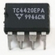 TC4420CPA Высокоскоростной неинвертирующий драйвер MOSFET DIP8 20B 6A