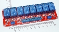 Модуль реле 8-канальный для Arduino (с оптронной изоляцией, 5В, hight and low level trigger, реле Songle)