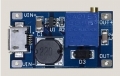 Модуль DC-DC повышающий MT3608  с 2В - 24В до 5В - 28В, до 2А, вход micro USB