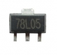 78L05, стабилизатор напряжения, +5В, 0.1А 4% (SOT-89)