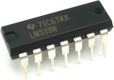 LM339N LM339 - 4-канальный компаратор с открытым коллектором DIP-14