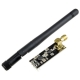 Беспроводной приемопередатчик 2.4GHz nRF24L01+PA+LNA с антенной